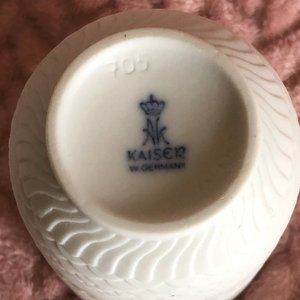Kaiser Accents - Kaiser West Germany Bisque Vase Kaiser Accents - Kaiser West Germany Bisque Vase
